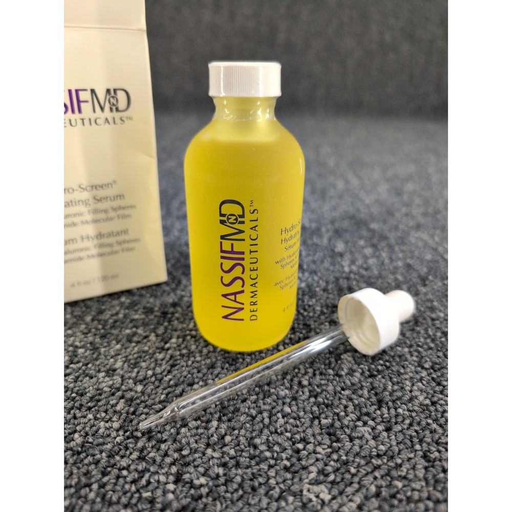 Nassif MD Hydro-Screen Hydrating Serum 4oz 120ml Hyaluronic Ceramide New